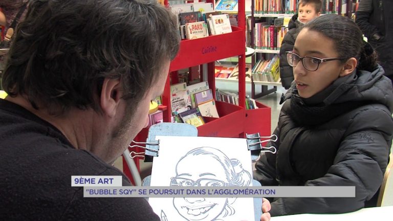 9e Art : ‘Bubble SQY’ se poursuit dans l’agglomération
