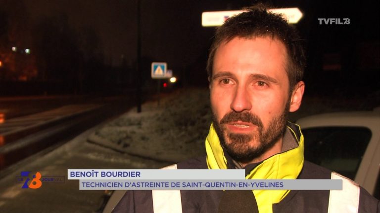 Plan neige : l&rsquo;agglomération de SQY mobilisée