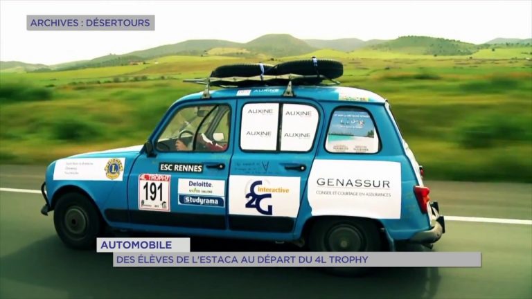 Automobile : des élèves de l’ESTACA au départ du 4L Trophy