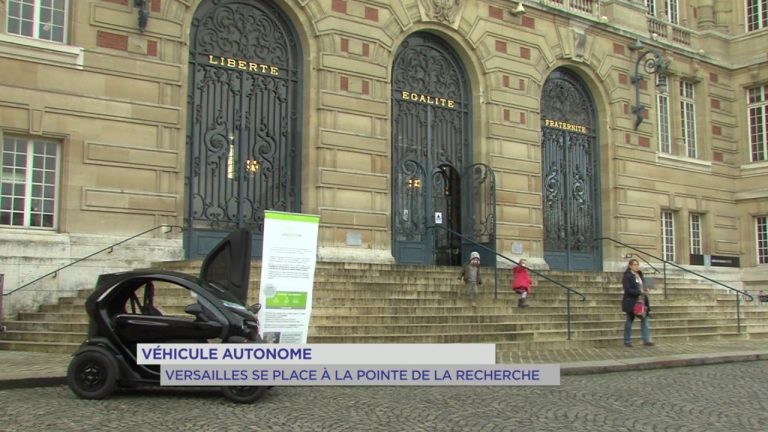 Véhicule autonome : Versailles se place à la pointe de la recherche