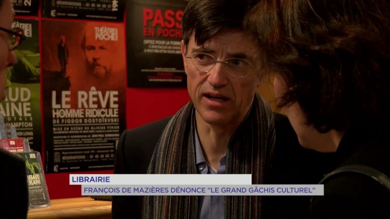 Librairie : ‘Le grand gâchis culturel’ selon François de Mazières
