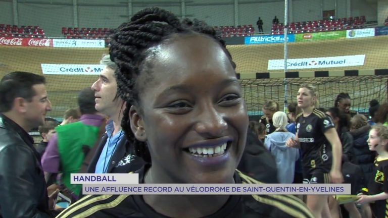Handball : affluence record au Vélodrome de SQY