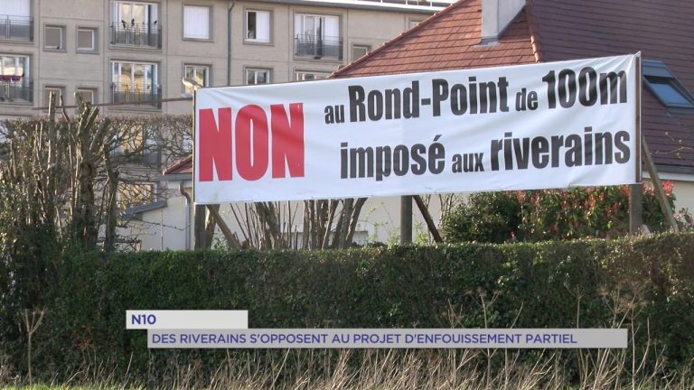 N10 : des riverains s’opposent au projet d’enfouissement à Trappes