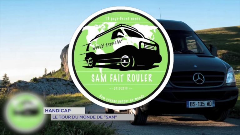 Handicap : le tour du monde de ‘Sam’