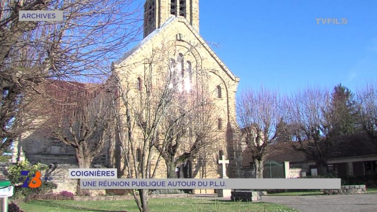 Coignières : réunion publique autour du P.L.U.
