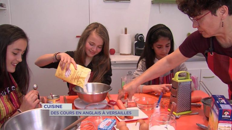 Cuisine : des cours en anglais à Versailles