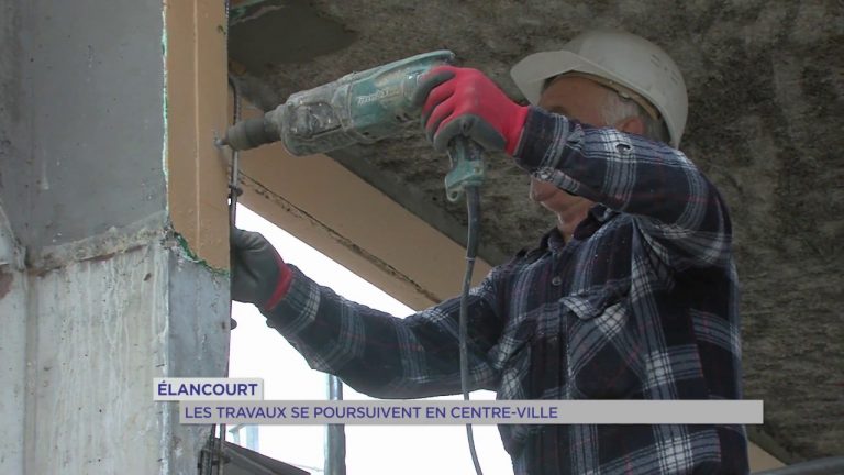 Elancourt : les travaux se poursuivent en centre-ville