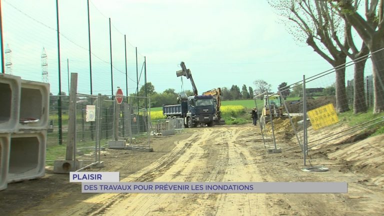Plaisir : des travaux afin de prévenir les innondations