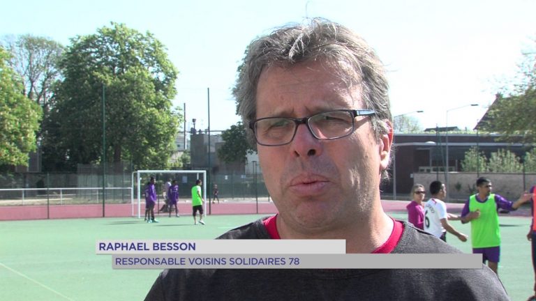 Versailles : les réfugiés se fédèrent au sein d’une équipe de football