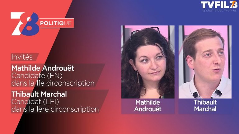 7/8 Politique – Emission du 17 mai 2017 avec M. Androuët (FN) et T. Marchal (LFI)