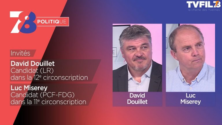 7/8 Politique – Emission du 24 mai 2017 avec D. Douillet (LR) et L. Miserey (PCF-FDG)