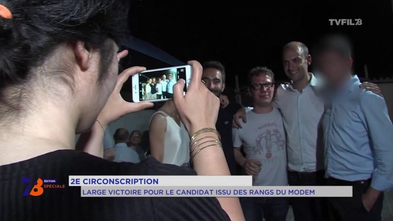 2e circonscription : large victoire pour le candidat issu des rangs du Modem (REM)