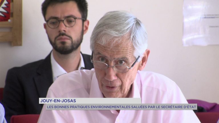 Ecologie : un secrétaire d’Etat en déplacement à Jouy-en-Josas