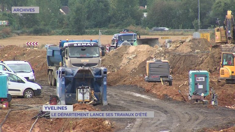 Yvelines : le département lance ses travaux d’été