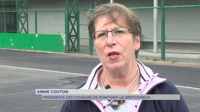 Montigny-le-Bretonneux : Le stade Jena Maréchal en plein lifting