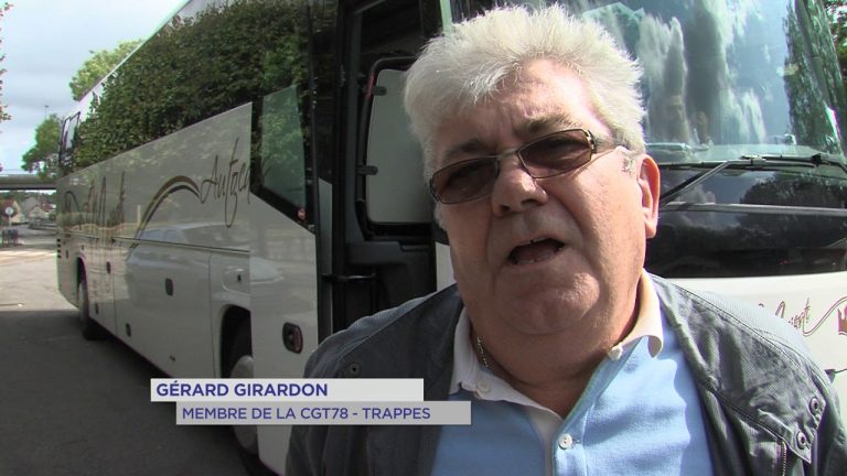 Loi travail : la CGT 78 dans le cortège