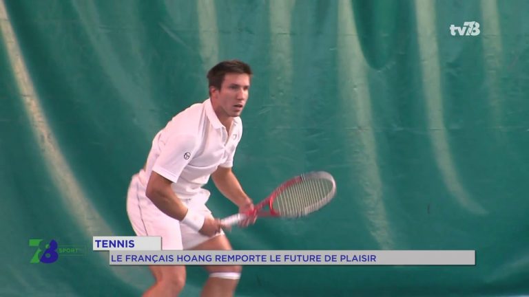Tennis : Antoine Hoang remporte le &lsquo;Future&rsquo; de Plaisir