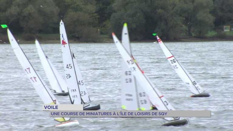 Voile : une course de miniatures sur l’Ile de loisirs de SQY