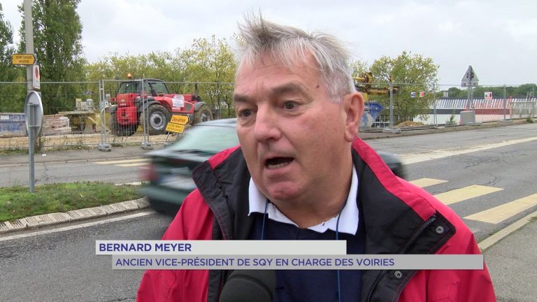 La Verrière : le pont Schüler toujours en chantier