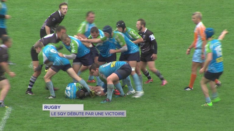 Rugby : victoire sur le fil pour le SQY Rugby