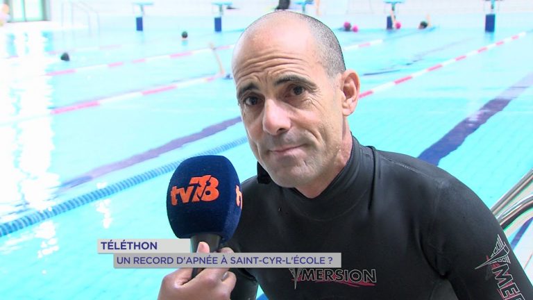 Téléthon : le défi en apnée d’Andy Cabrera