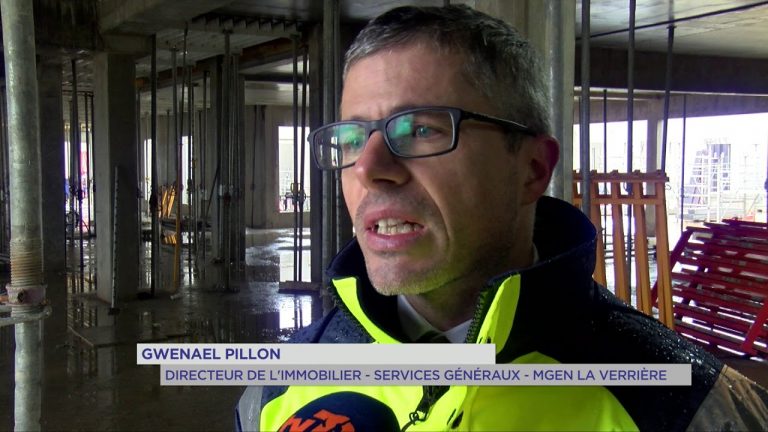 La Verrière : les travaux avancent à la MGEN