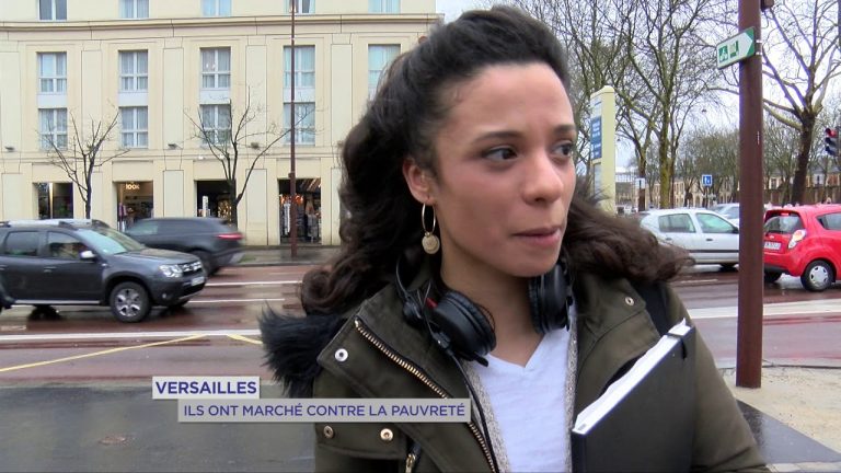 Versailles : ils ont marché contre la pauvreté