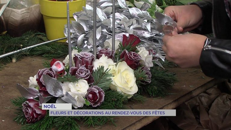 Noël : fleurs et décoration au rendez-vous des fêtes