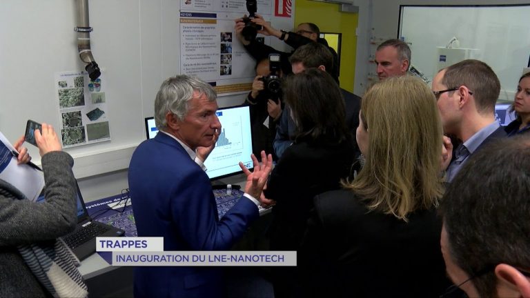 Trappes : inauguration d&rsquo;un nouveau laboratoire au L.N.E.