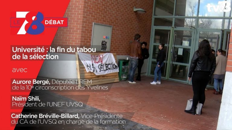 7/8 Débat – Université : la fin du tabou de la sélection