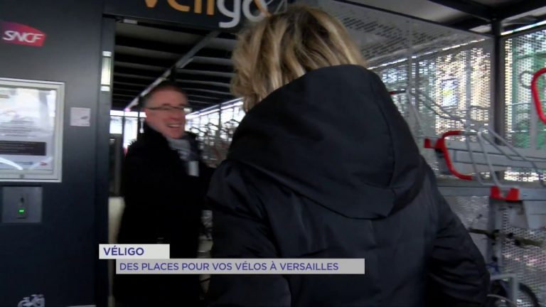 ‘Véligo’ : stationner son vélo en gare de Versailles