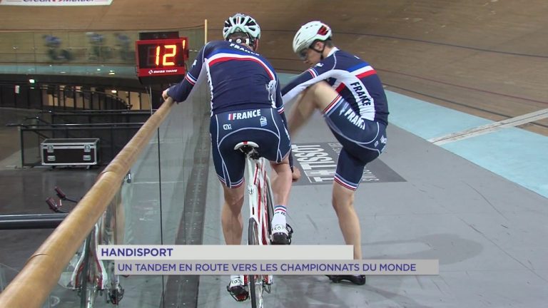 Handisport : en tandem vers les championnats du monde