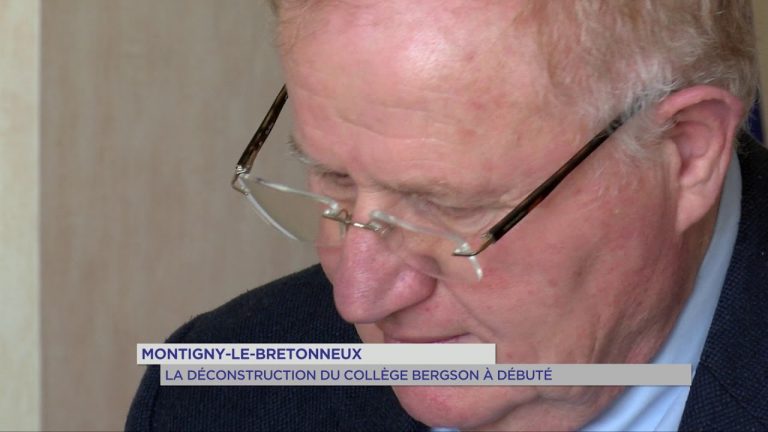 Collège Berson de Montigny-le-Bx : destruction amorcée