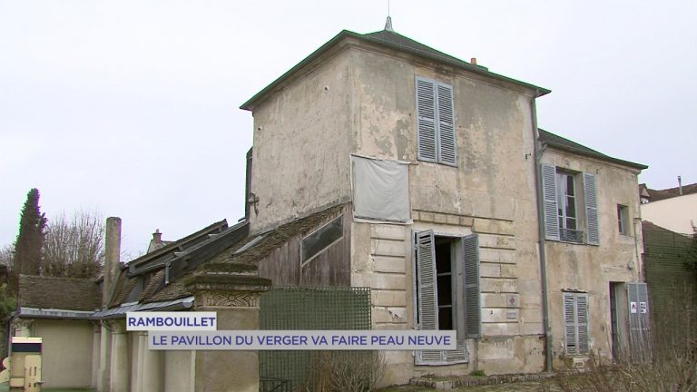 Rambouillet : peau neuve pour le pavillon du verger