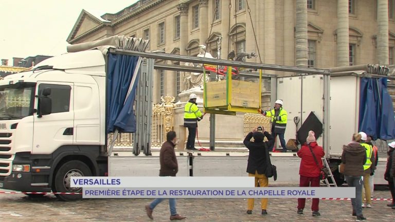 Versailles : la chapelle royale en restauration