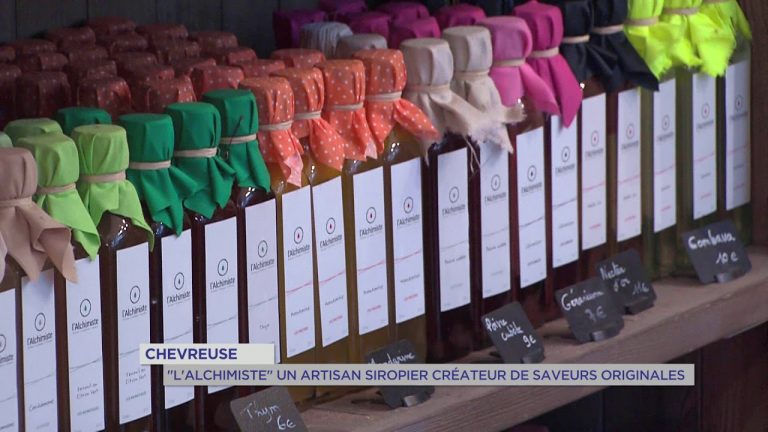 Chevreuse : &lsquo; L’alchimiste &lsquo; un artisan siropier créateur de saveurs originales