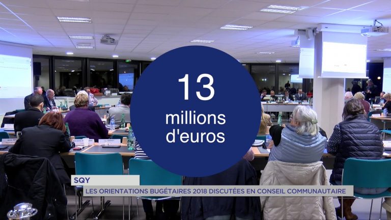 SQY : les orientations budgétaires discutées en conseil communautaire
