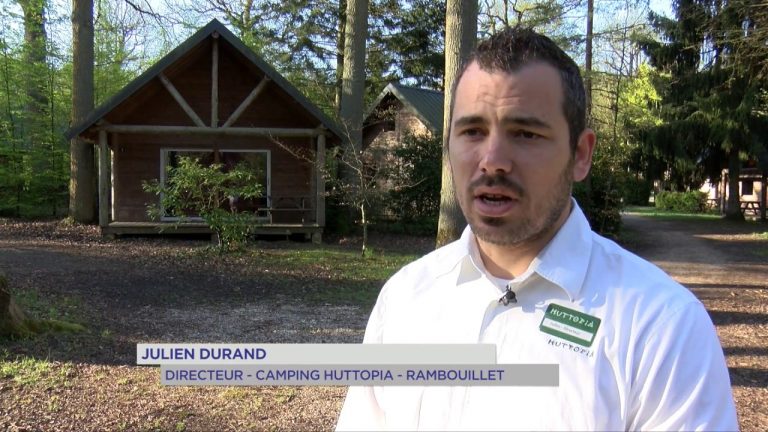 Rambouillet : le camping fait le plein avec le retour du soleil