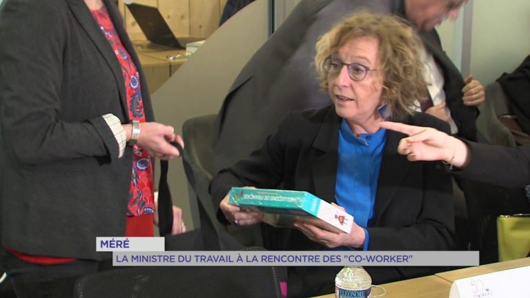 Yvelines : la Ministre vient promouvoir le co-working