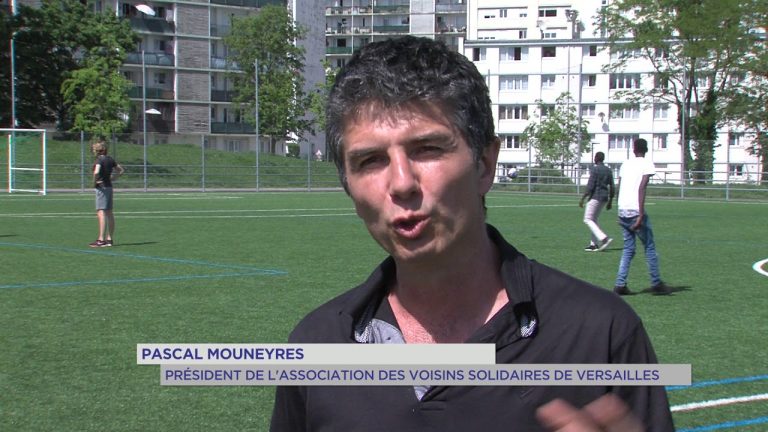 Solidarité : les migrants se retrouvent autour du football