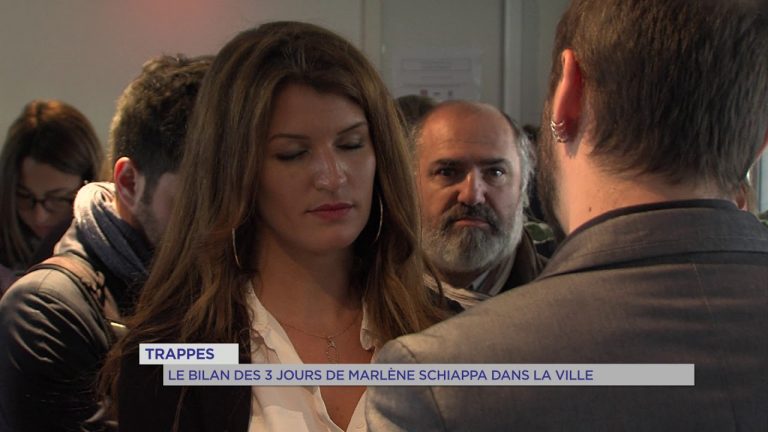 Trappes : 3 jours de déplacements pour la Secrétaire d’État