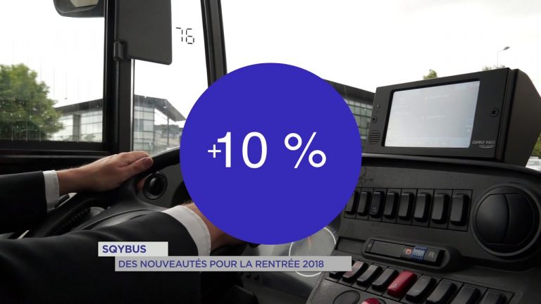 SQYBus : renforcement des lignes en septembre