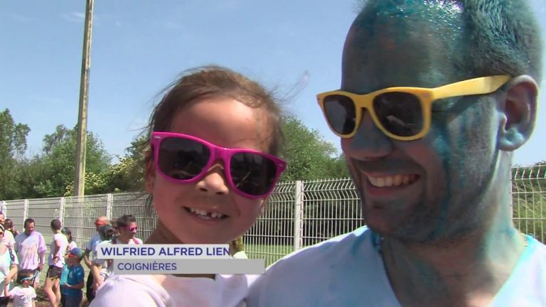 Coignières : foulées couleurs en famille
