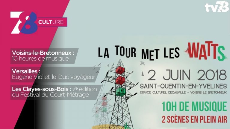 7/8 Culture – mercredi 30 mai 2018