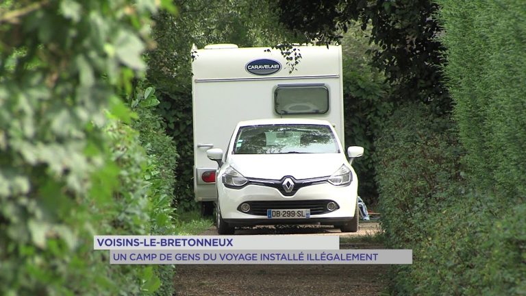 Voisins-le-Bretonneux : un camp de gens du voyage installé illégalement