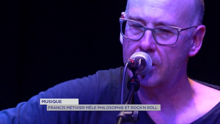 Musique : Francis Métivier mêle philosophie et Rock’N Roll
