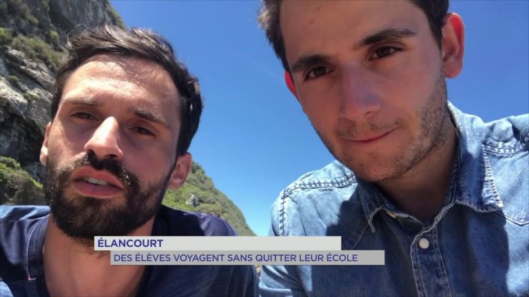 Élancourt : des élèves voyagent sans quitter leur école