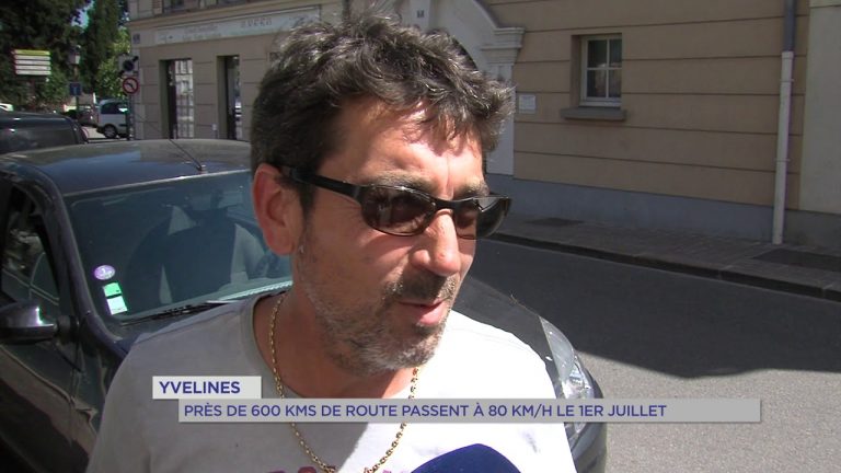 Yvelines : Près de 600 kms de routes passent à 80 km/h le 1er juillet
