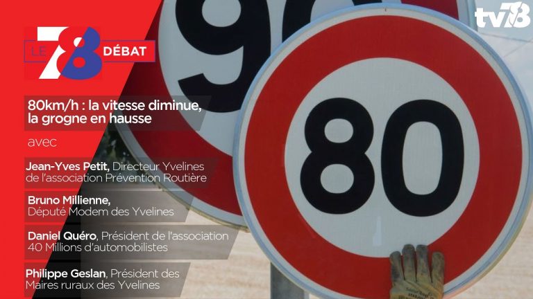 7/8 Le débat – 80km/h : la vitesse diminue, la grogne en hausse