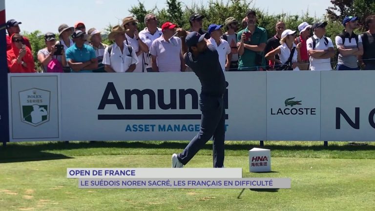 Open de France : le suédois Noren sacré, les français en difficulté